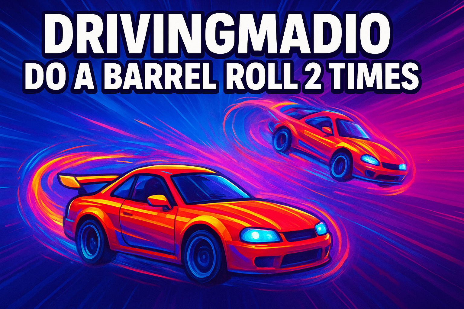 Drivingmadio Do a Barrel Roll 2 Times – The Double Spin Phenomenon of the Internet